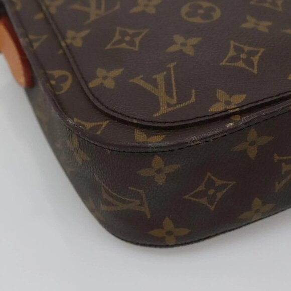 LOUIS VUITTON Monogram Saint Cloud GM Shoulder Bag M51242 LV Auth 142223 - Picture 5 of 16